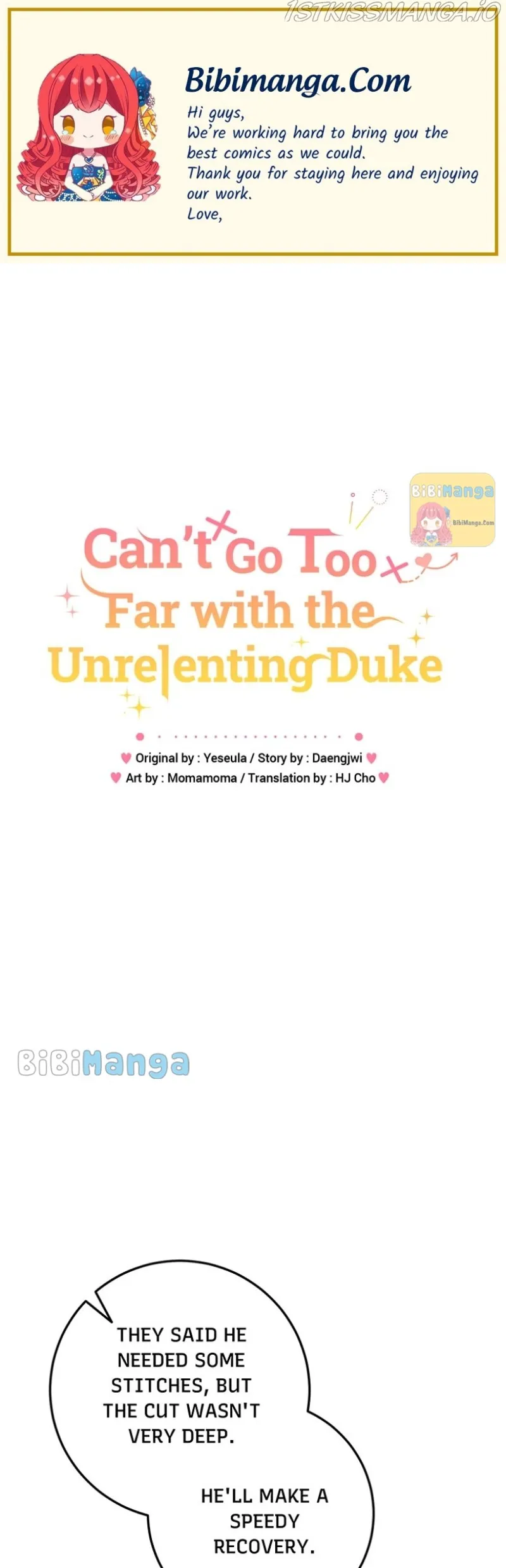 Can’t Go Too Far with the Unrelenting Duke Chapter 23 - page 1