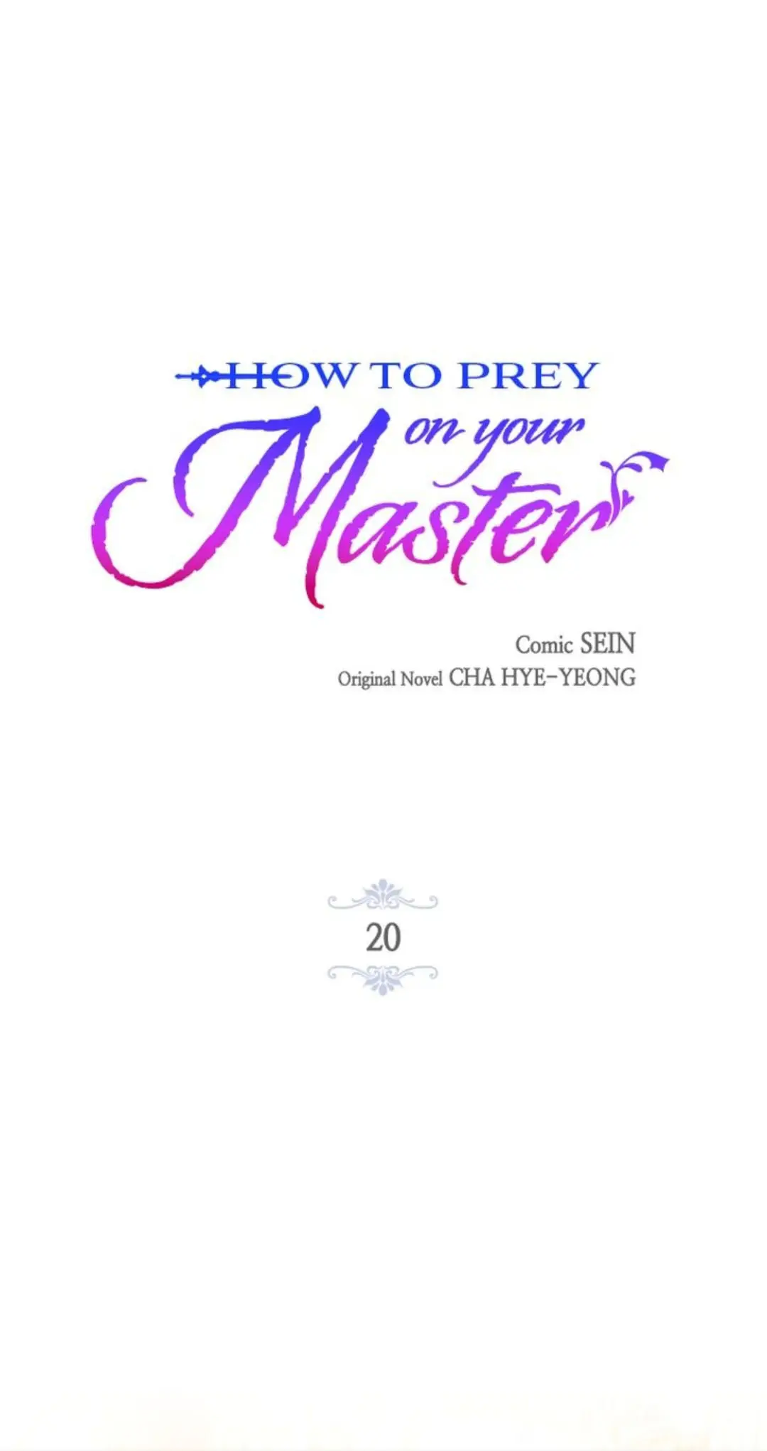 How to Prey on Your Master Chapter 20 - page 1