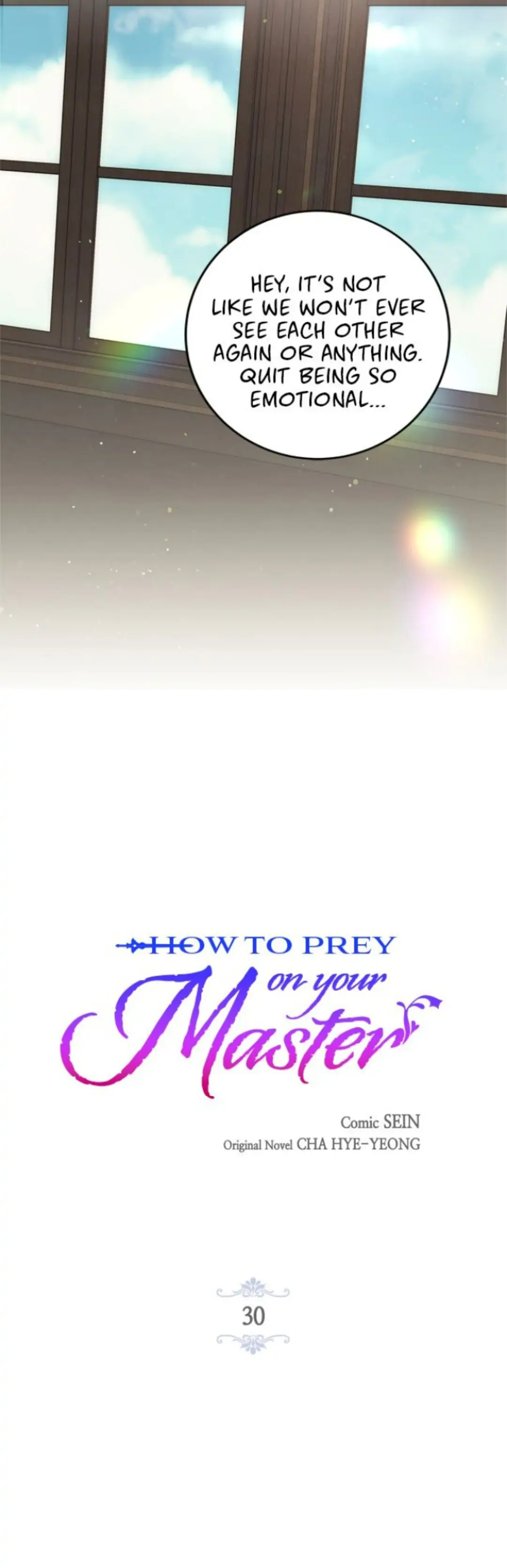 How to Prey on Your Master Chapter 30 - page 8