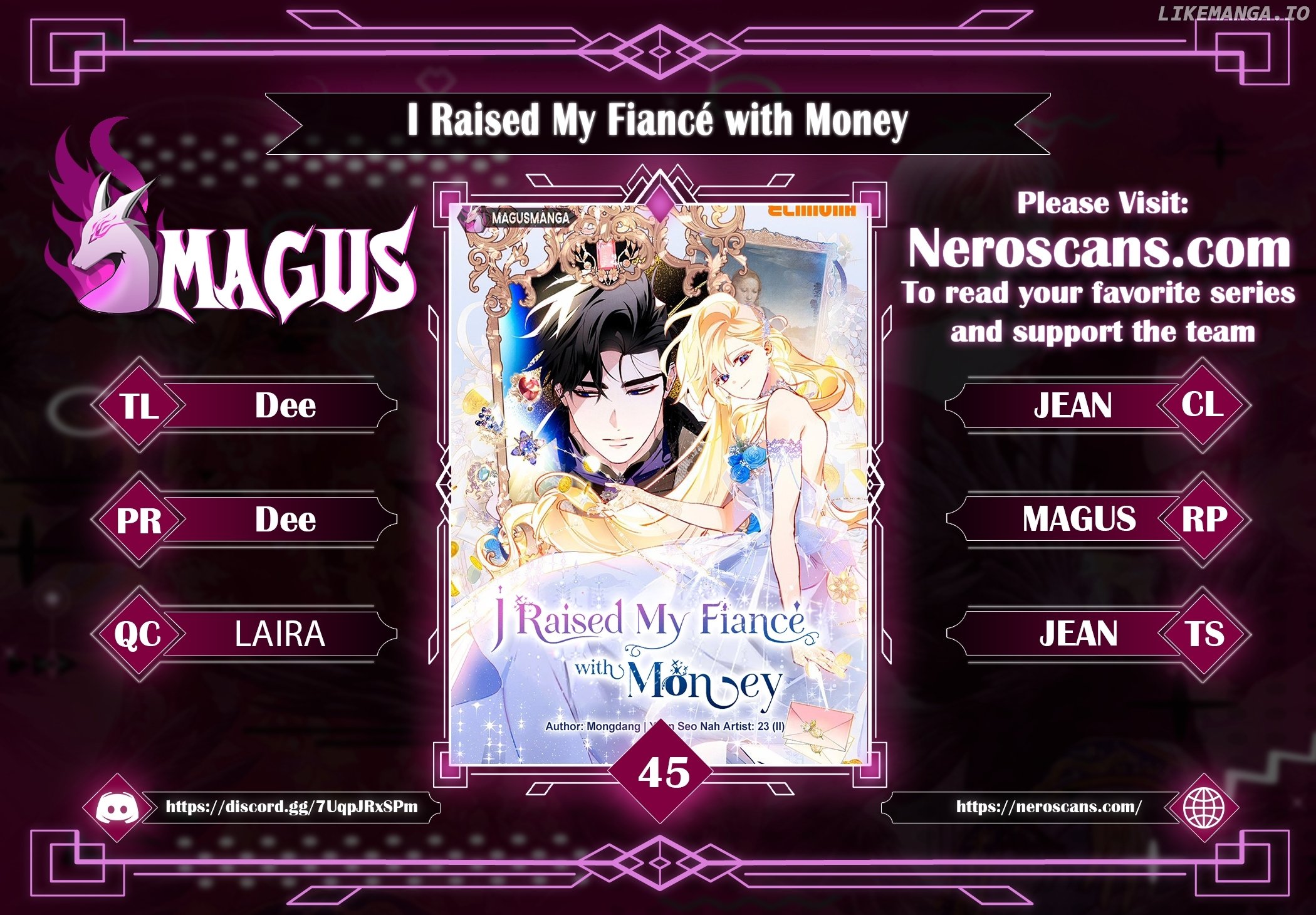 Raising My Fiancé with Money Chapter 45 - page 1