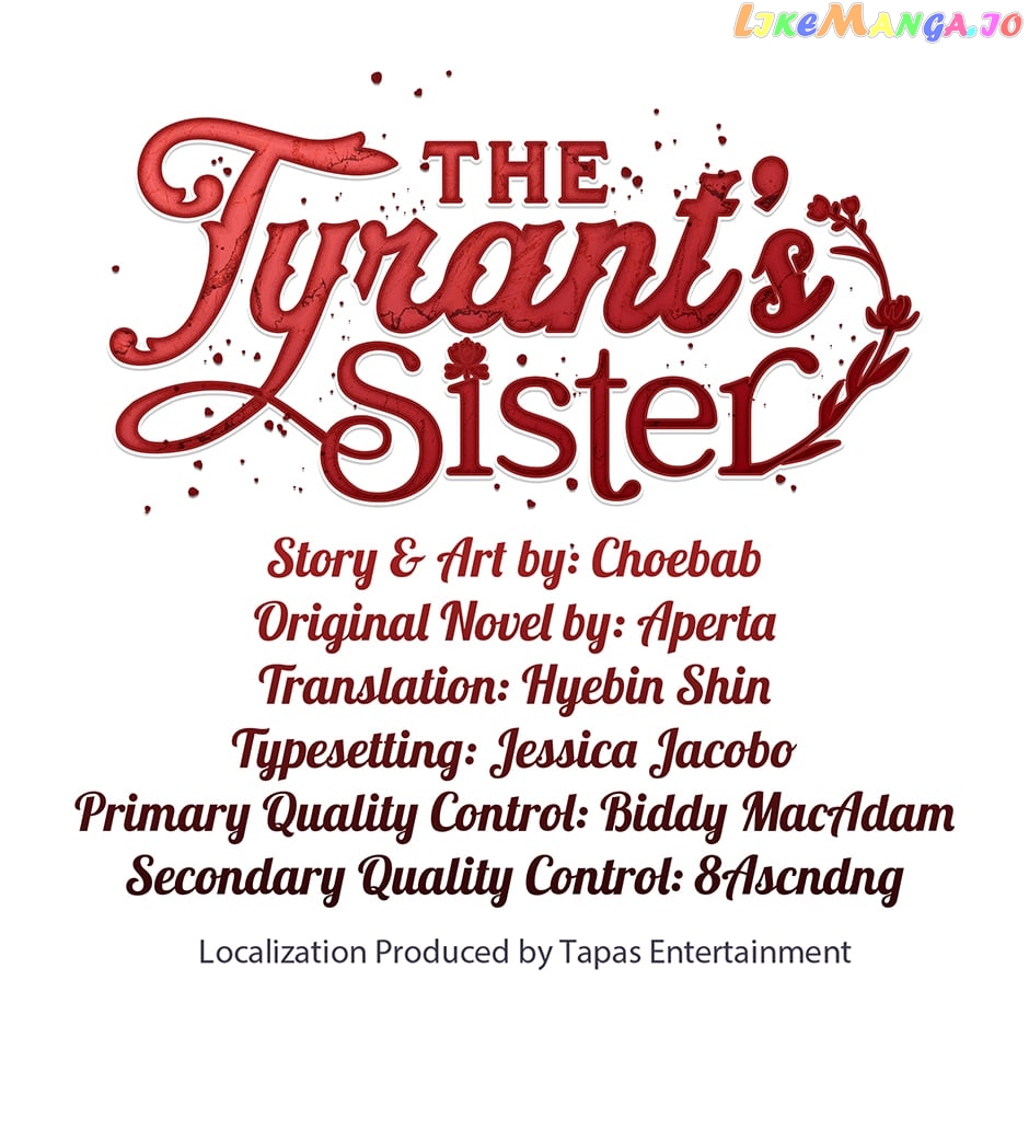 The Tyrant's Sister Chapter 157 - page 1