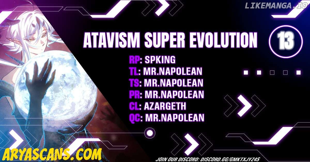 Atavism Super Evolution Chapter 13 - page 1