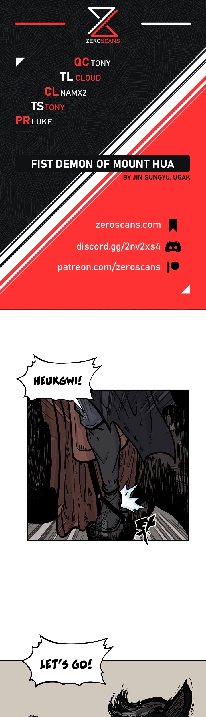 Fist Demon of Mount Hua Chapter 29 - page 1