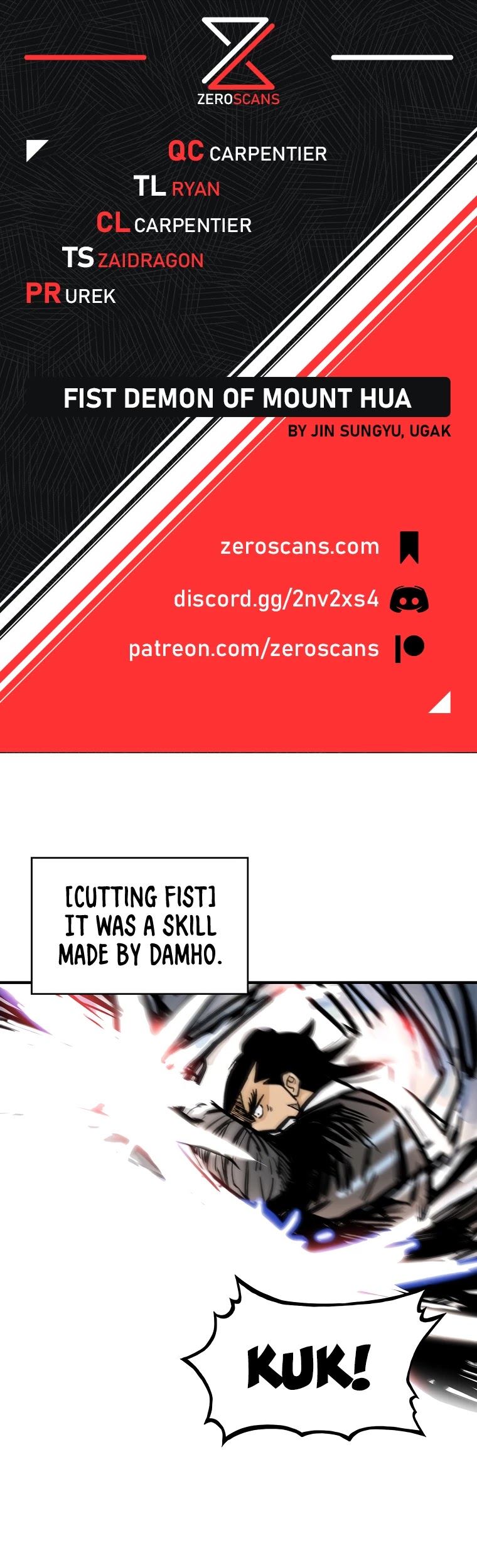 Fist Demon of Mount Hua Chapter 58 - page 1