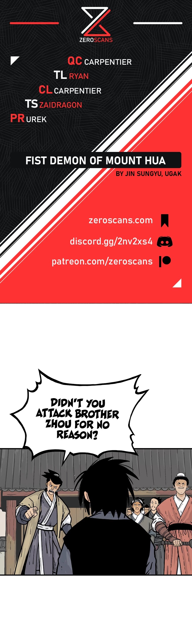 Fist Demon of Mount Hua Chapter 55 - page 1
