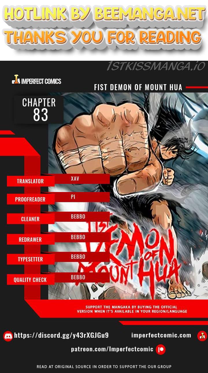 Fist Demon of Mount Hua Chapter 83 - page 1