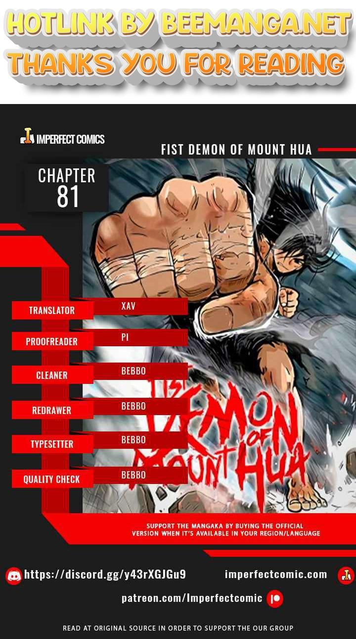 Fist Demon of Mount Hua Chapter 81 - page 1