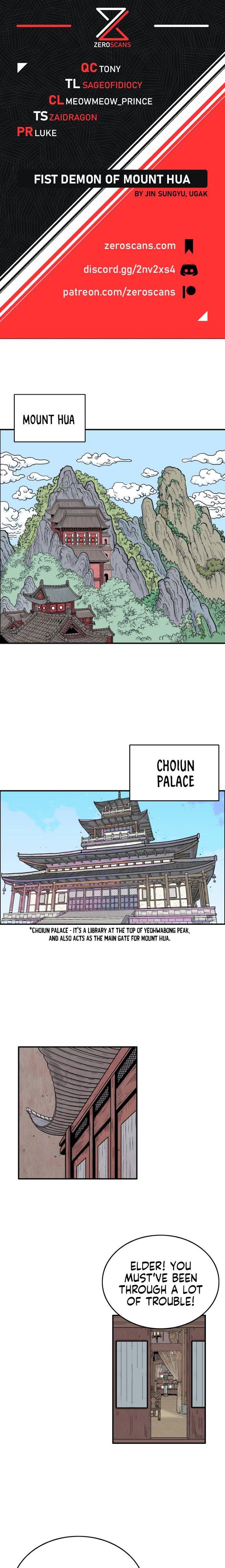 Fist Demon of Mount Hua Chapter 9 - page 1