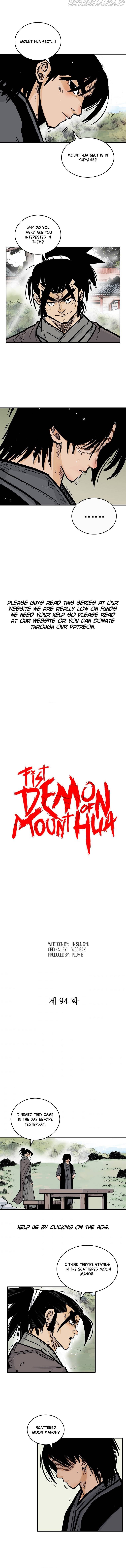 Fist Demon of Mount Hua Chapter 94 - page 3
