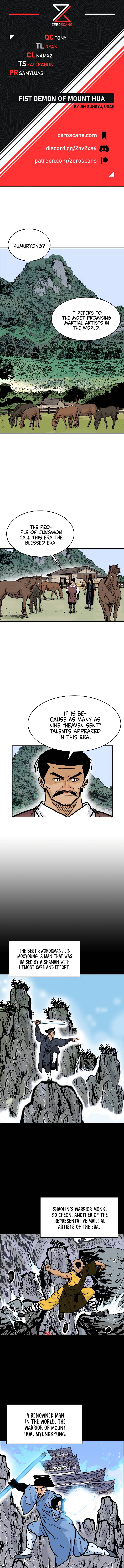 Fist Demon of Mount Hua Chapter 39 - page 1
