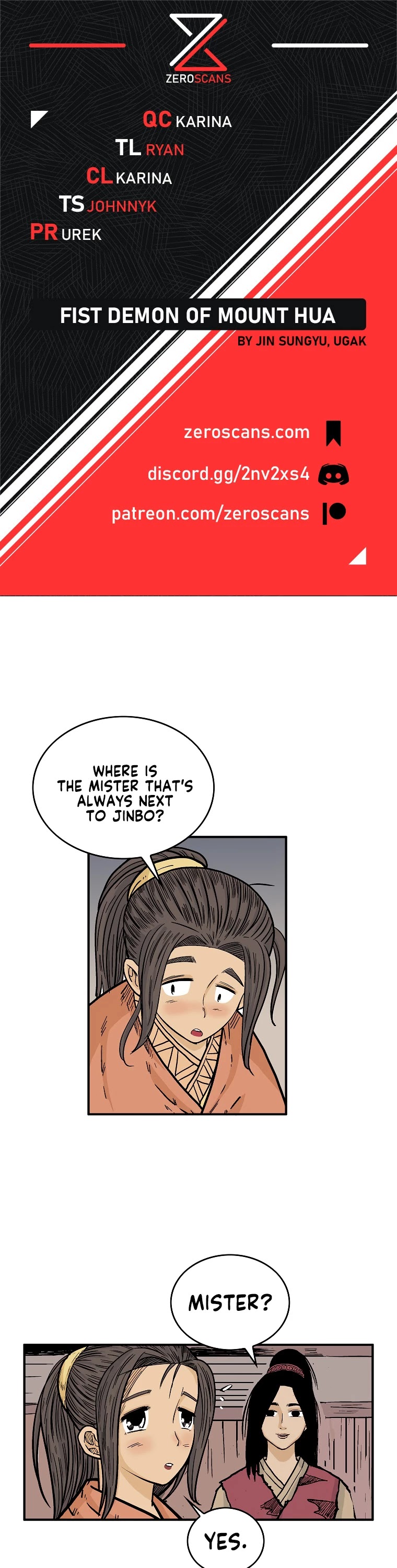 Fist Demon of Mount Hua Chapter 71 - page 1