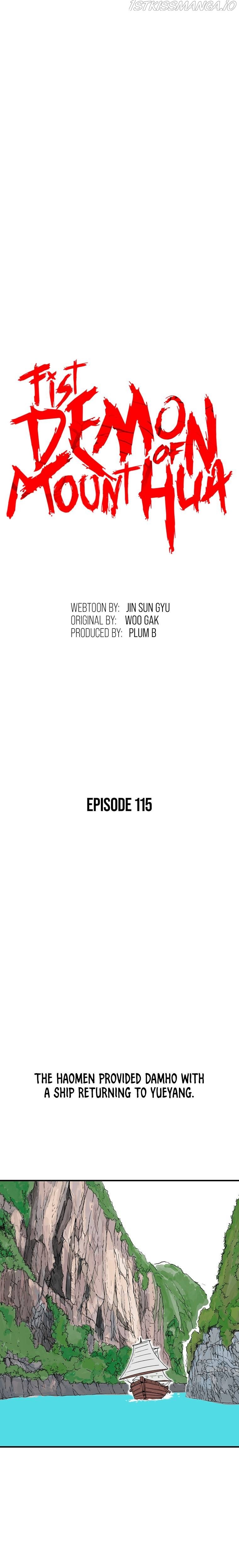 Fist Demon of Mount Hua Chapter 115 - page 3