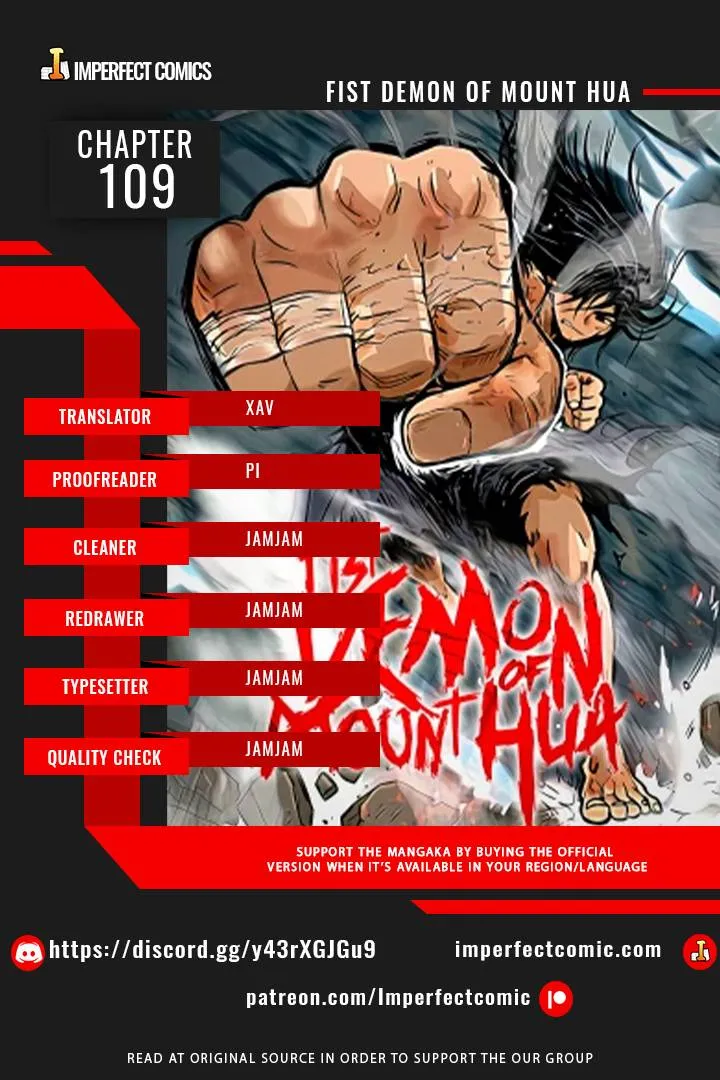 Fist Demon of Mount Hua Chapter 109 - page 1