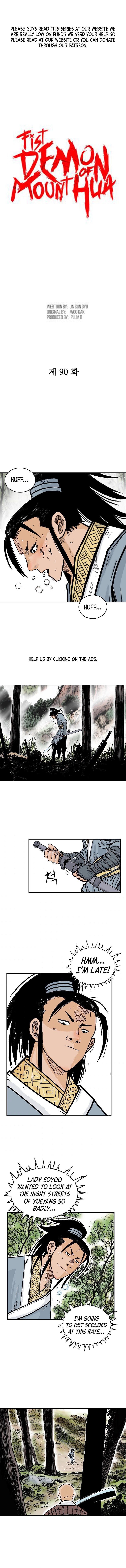 Fist Demon of Mount Hua Chapter 90 - page 3