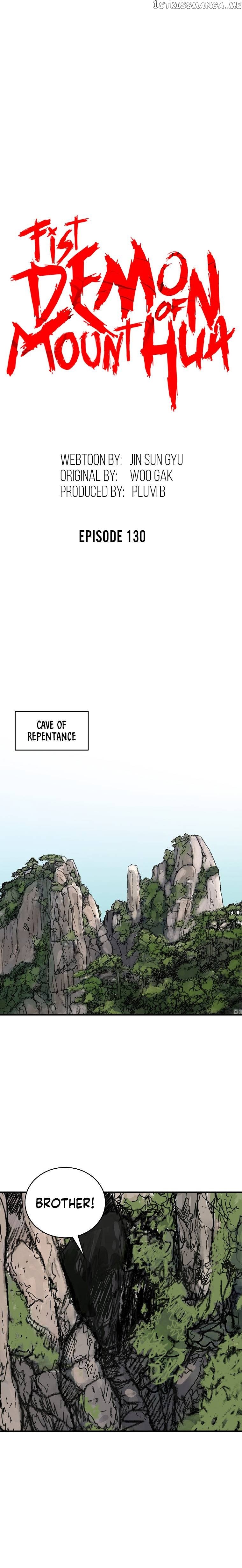 Fist Demon of Mount Hua Chapter 130 - page 3