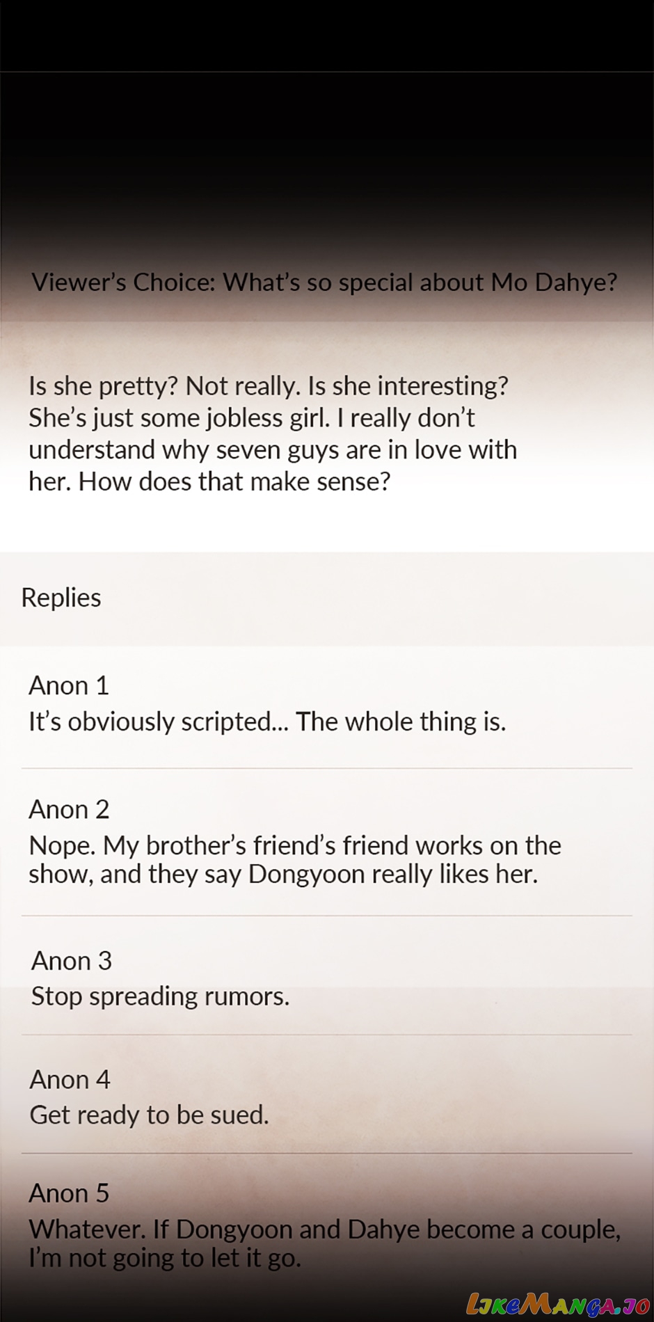 Viewer's Choice: The Dating Show Chapter 22 - page 39