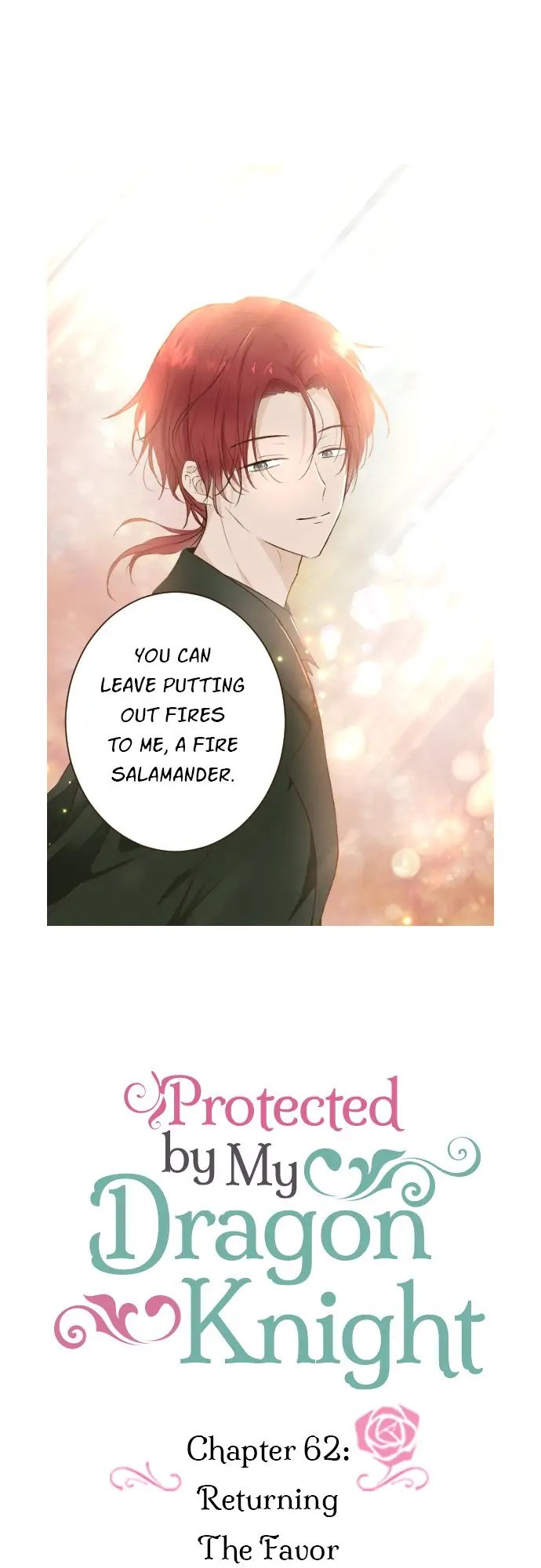 Protected by My Dragon Knight Chapter 62 - page 1