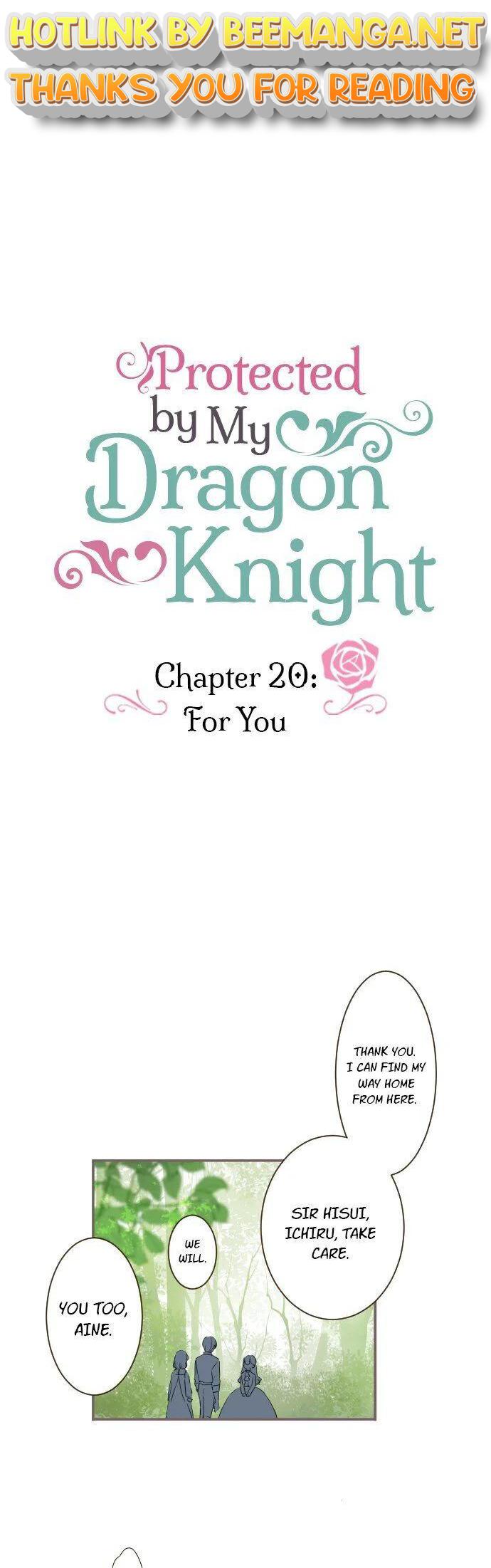 Protected by My Dragon Knight Chapter 20 - page 1