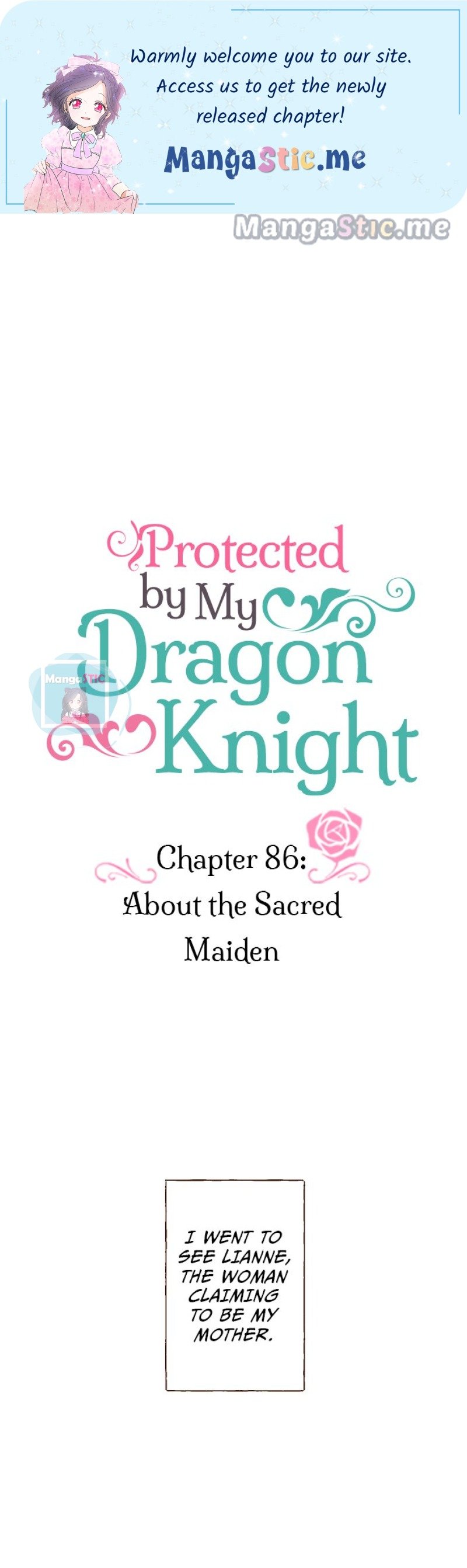 Protected by My Dragon Knight Chapter 86 - page 1