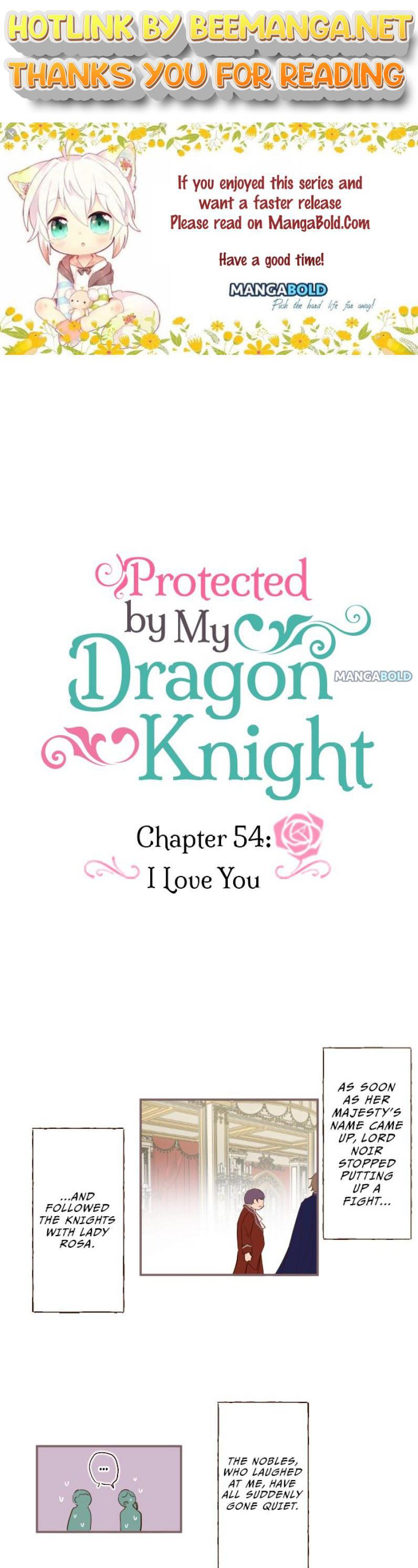 Protected by My Dragon Knight Chapter 54 - page 1