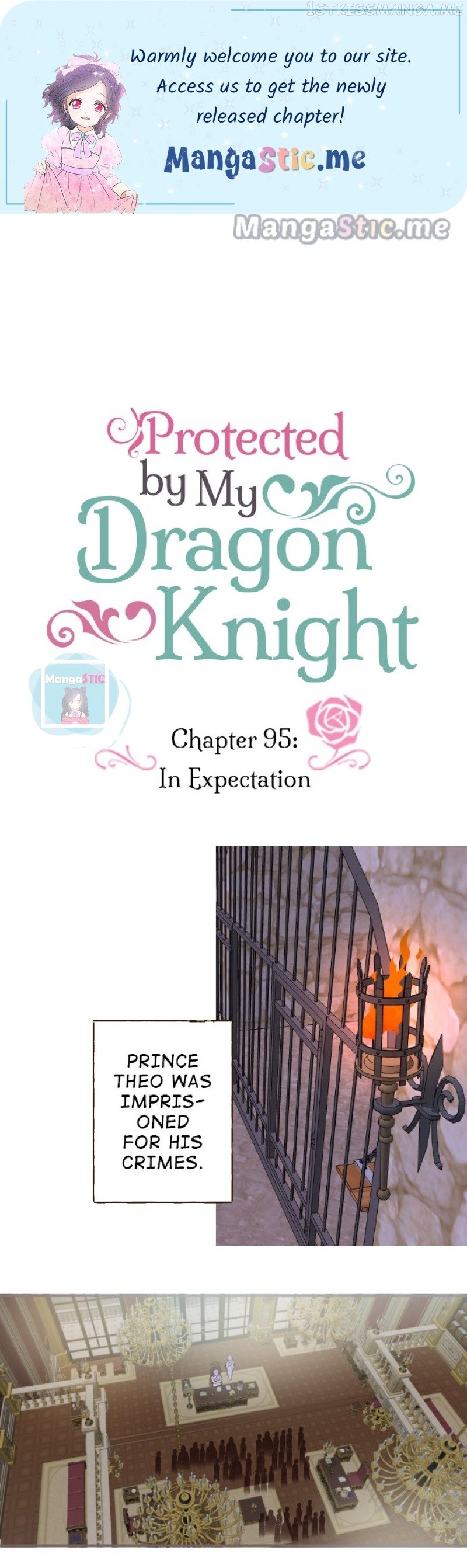 Protected by My Dragon Knight Chapter 95 - page 1