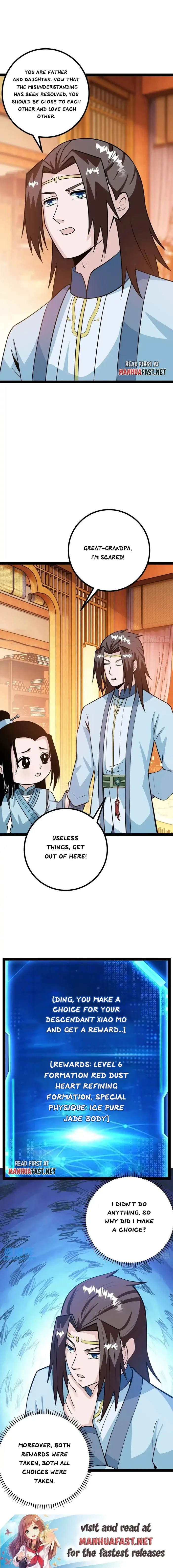 When The System Opens After The Age Of 100 , All Grandchildren Kneel Upon The Mountains! Chapter 44 - page 7
