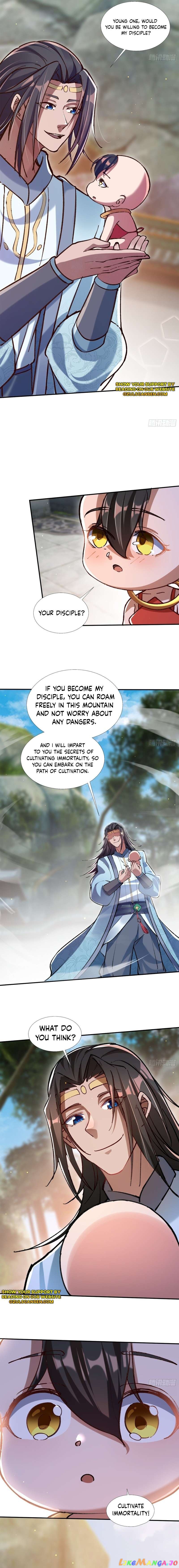 When The System Opens After The Age Of 100 , All Grandchildren Kneel Upon The Mountains! chapter 9 - page 3