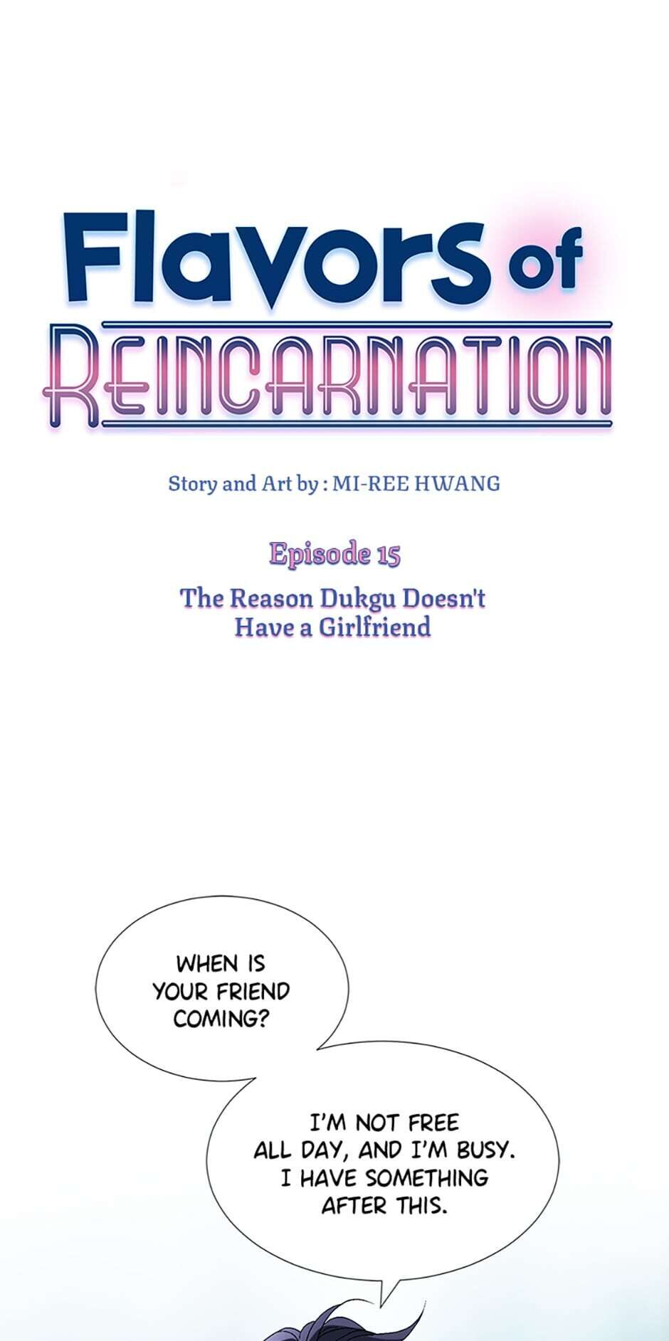 Flavors of Reincarnation Chapter 15 - page 1