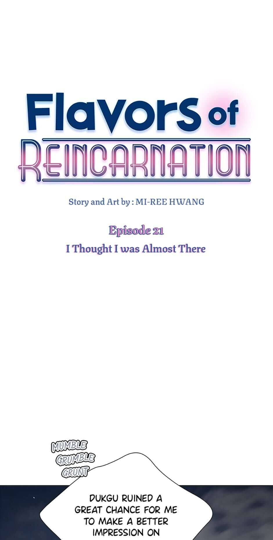Flavors of Reincarnation Chapter 21 - page 1