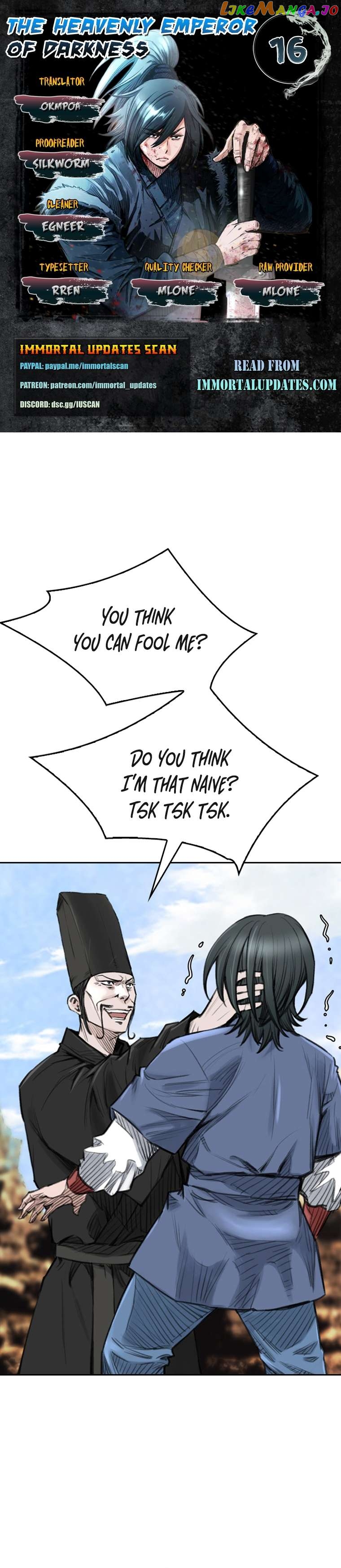 The Heavenly Emperor of Darkness Chapter 16 - page 1