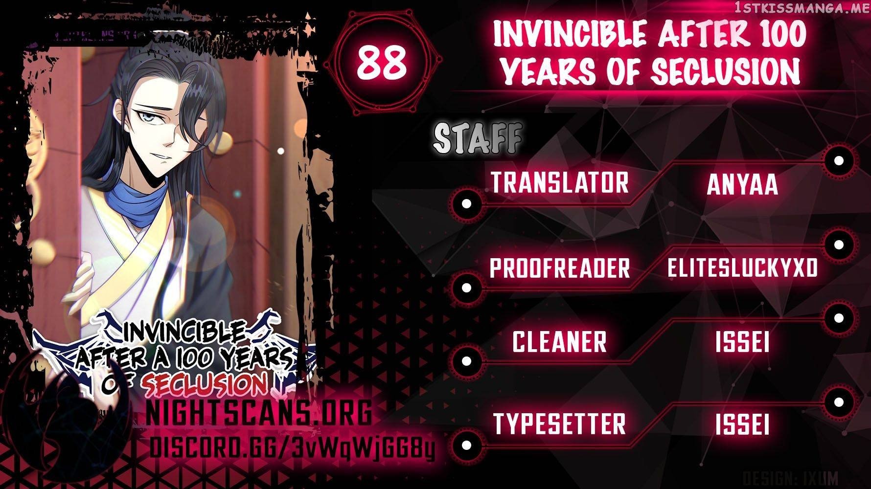 Invincible After a Hundred Years of Seclusion Chapter 88 - page 1