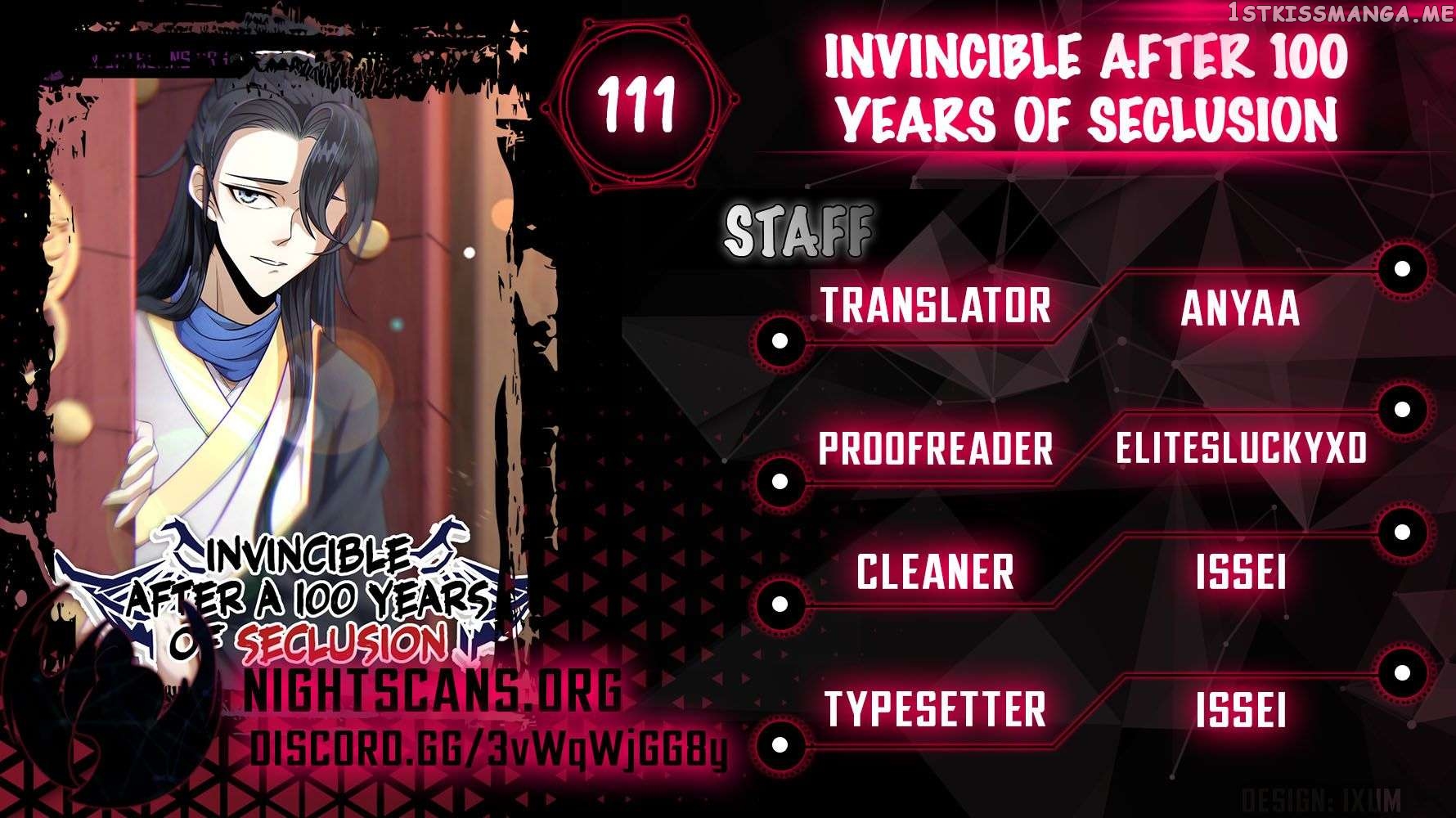 Invincible After a Hundred Years of Seclusion Chapter 111 - page 1