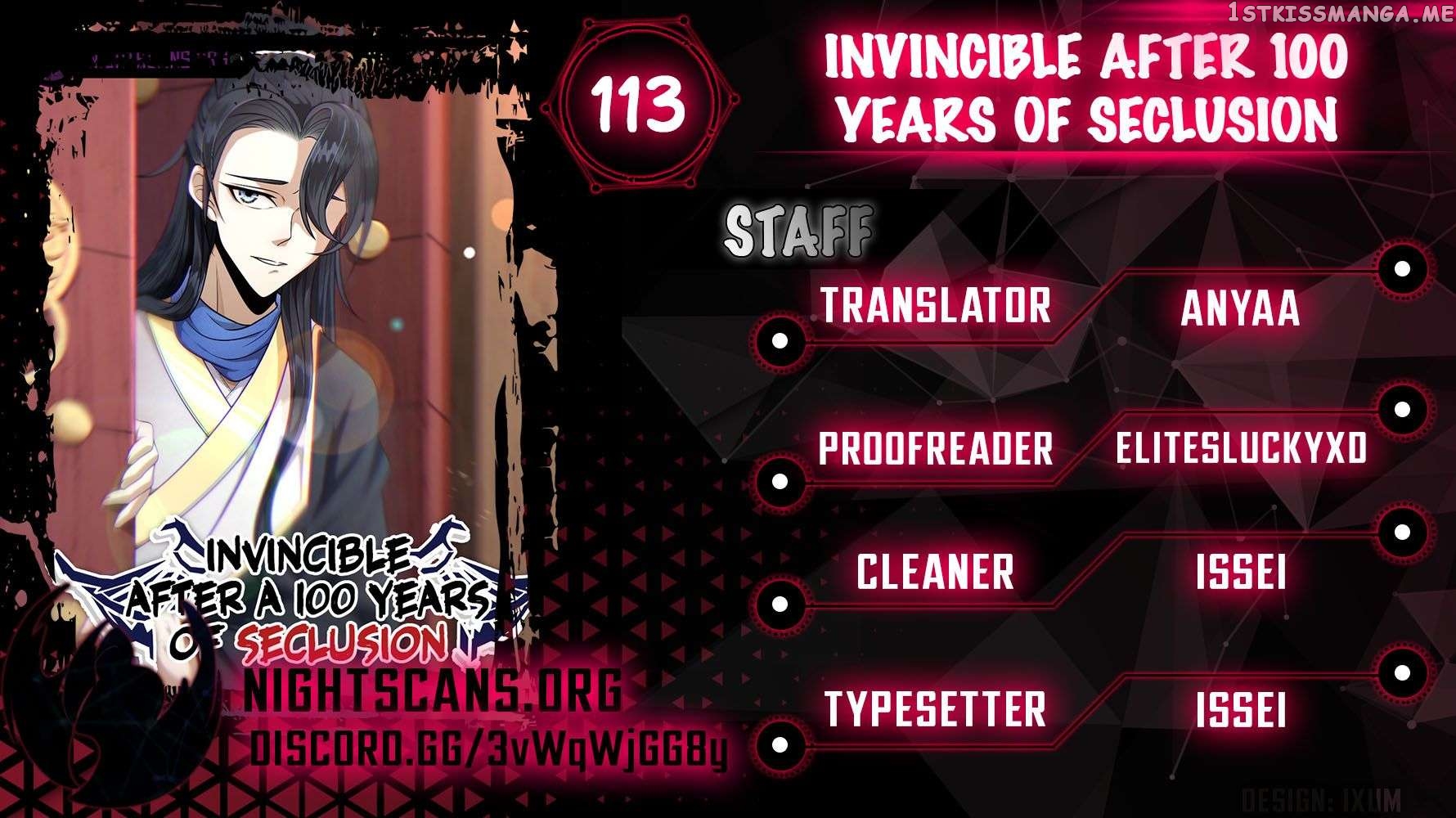 Invincible After a Hundred Years of Seclusion Chapter 113 - page 1