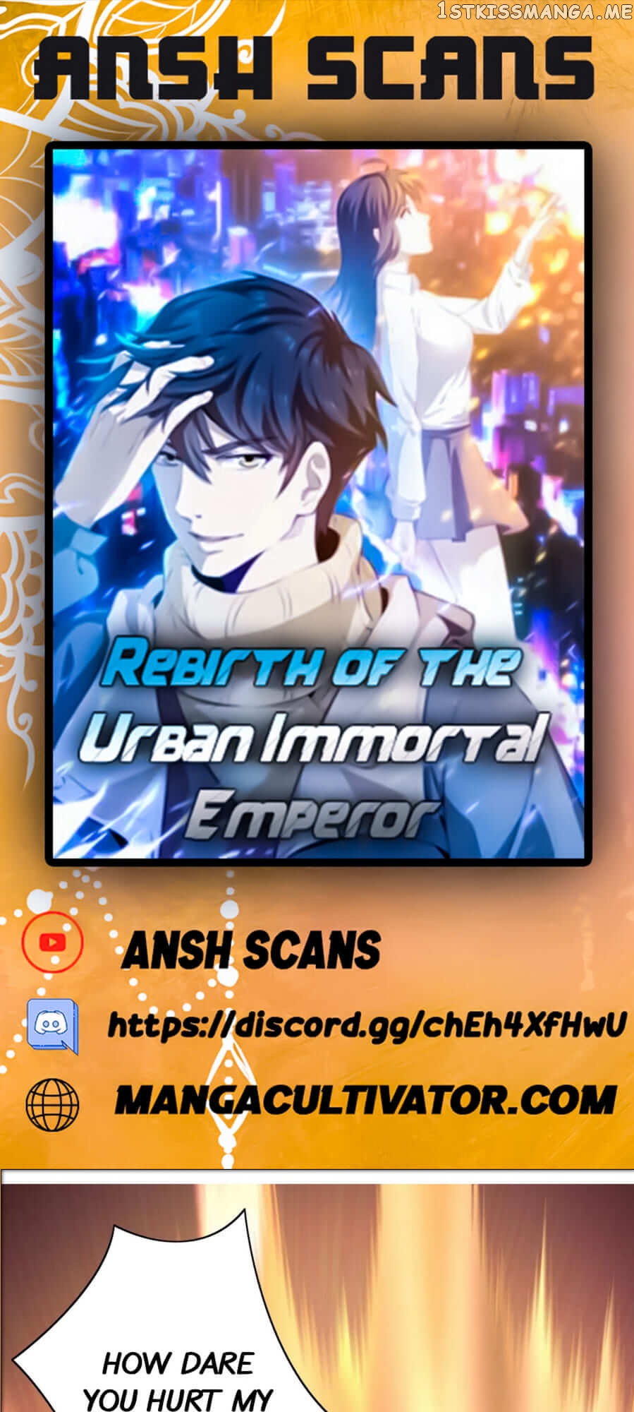 Rebirth Of The Urban Immortal Emperor chapter 126 - page 1