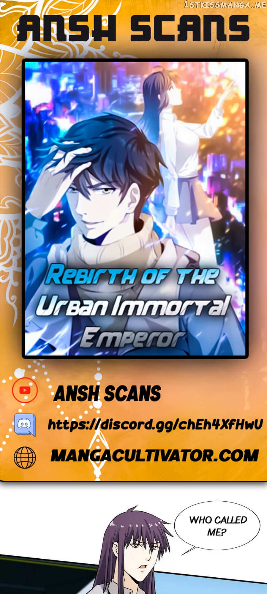 Rebirth Of The Urban Immortal Emperor chapter 125 - page 1