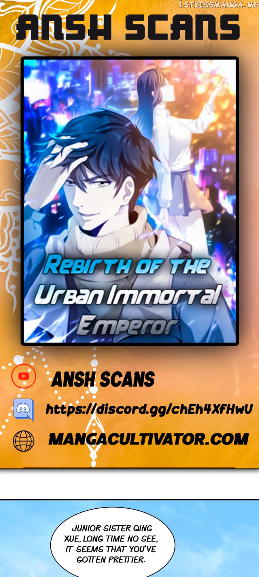 Rebirth Of The Urban Immortal Emperor chapter 120 - page 1