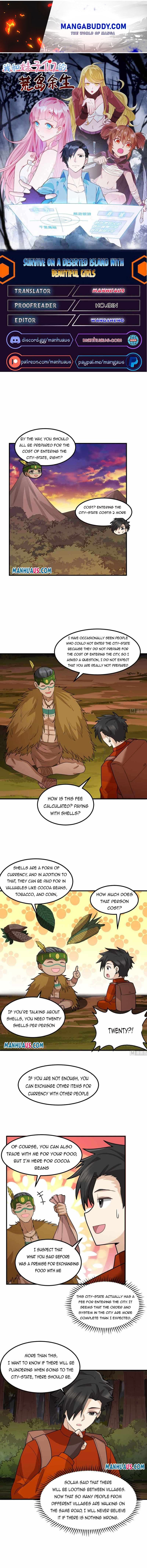 Survive on a deserted island with beautiful girls chapter 169 - page 1