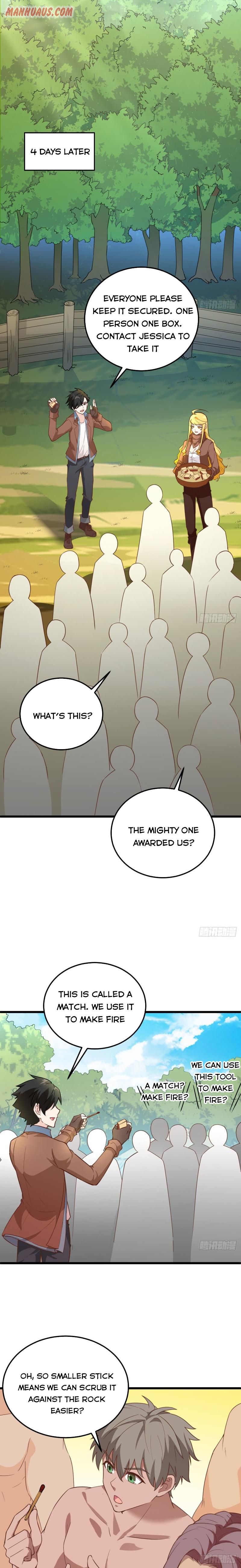 Survive on a deserted island with beautiful girls chapter 80 - page 10