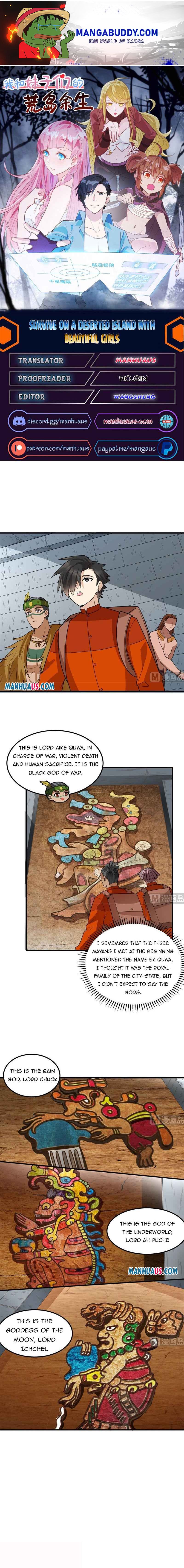 Survive on a deserted island with beautiful girls chapter 173 - page 1