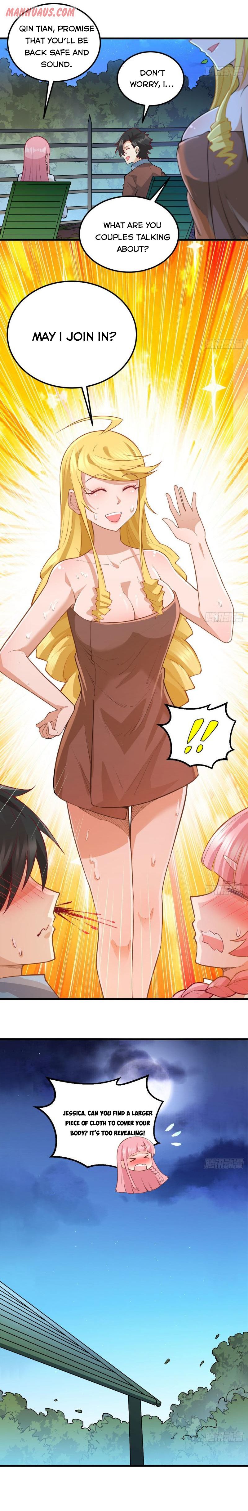 Survive on a deserted island with beautiful girls chapter 70 - page 10
