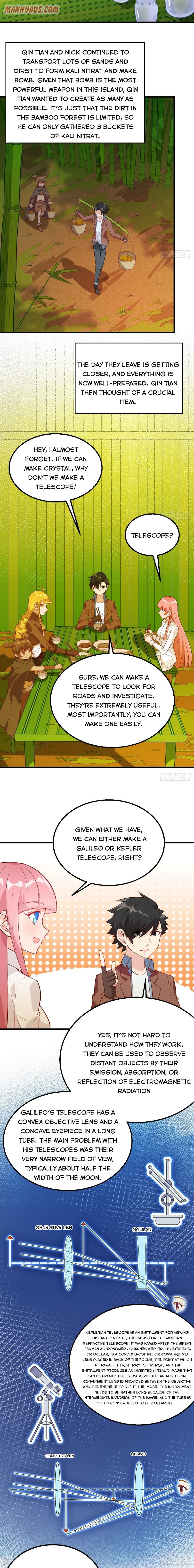 Survive on a deserted island with beautiful girls chapter 70 - page 3