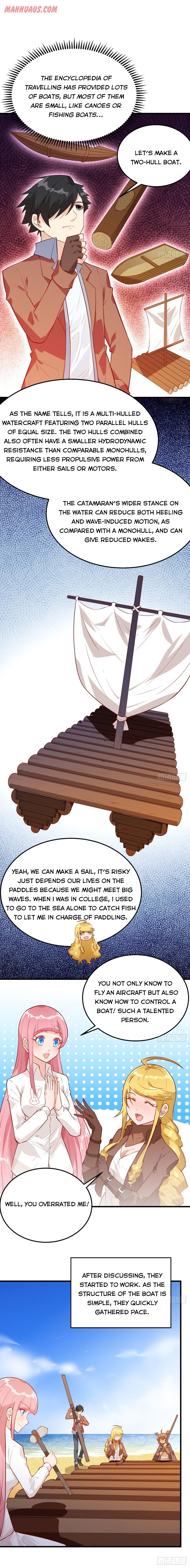 Survive on a deserted island with beautiful girls chapter 70 - page 7