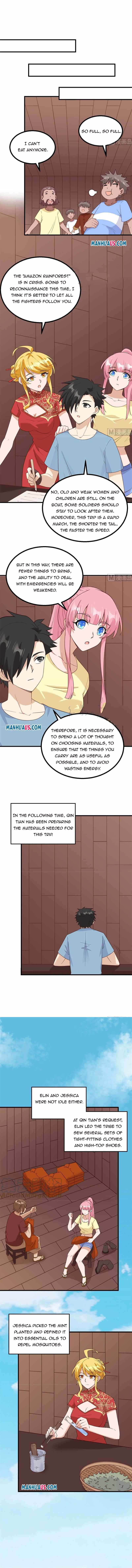 Survive on a deserted island with beautiful girls chapter 152 - page 4