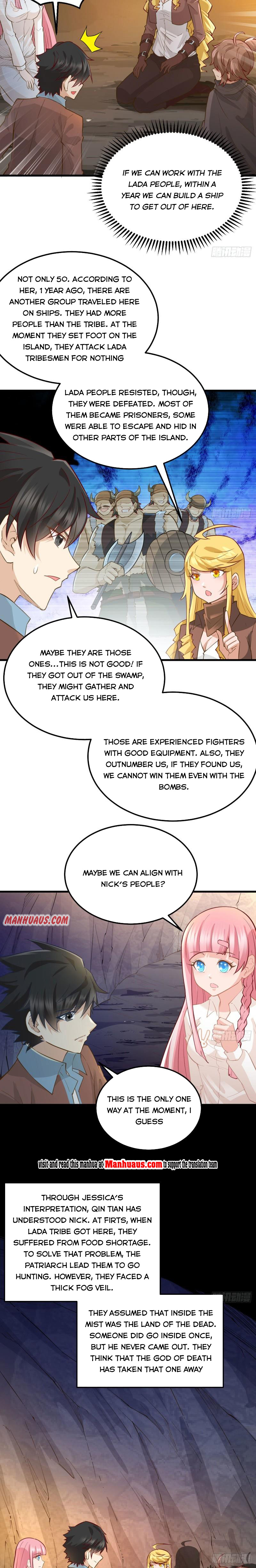 Survive on a deserted island with beautiful girls chapter 67 - page 10