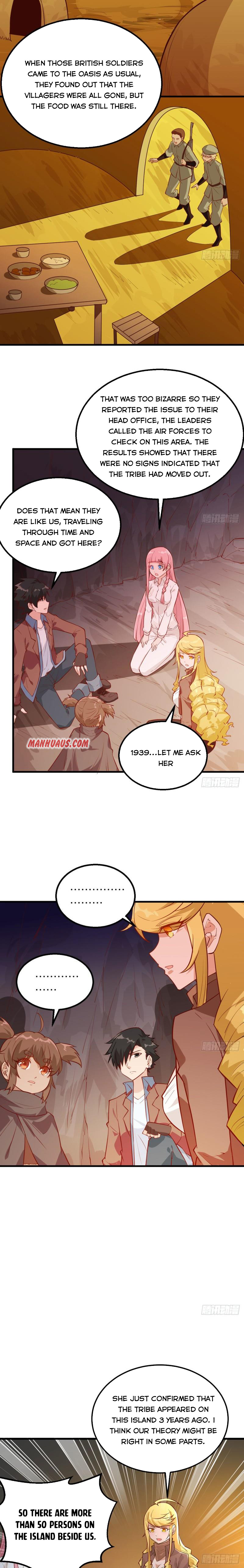 Survive on a deserted island with beautiful girls chapter 67 - page 9