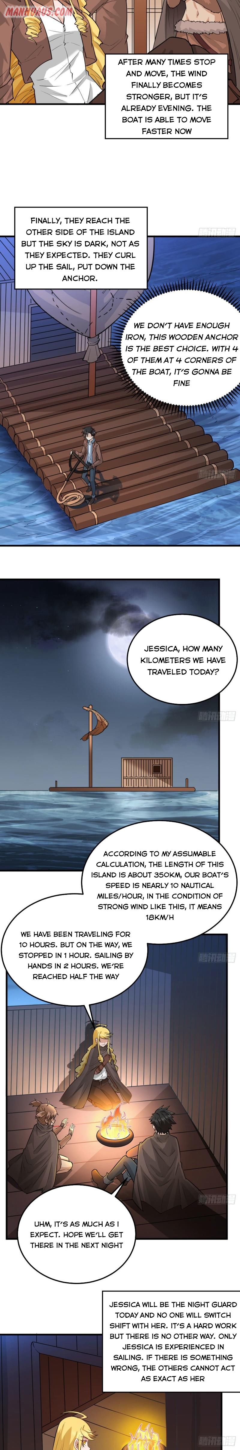 Survive on a deserted island with beautiful girls chapter 71 - page 5