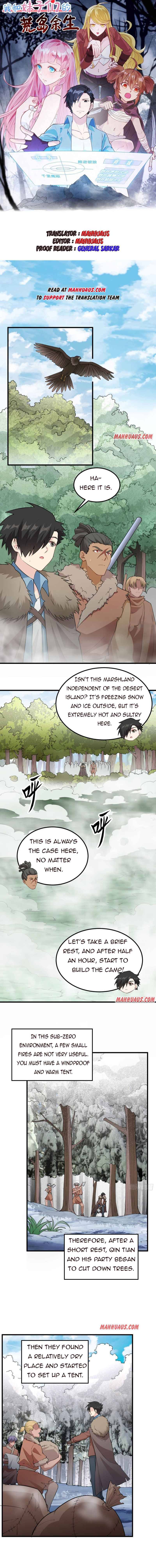 Survive on a deserted island with beautiful girls chapter 105 - page 1