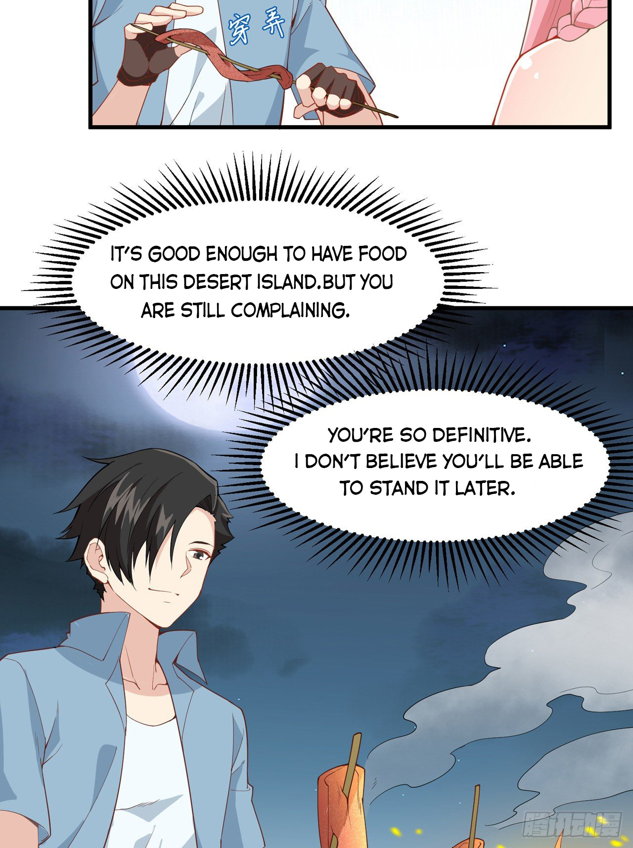 Survive on a deserted island with beautiful girls chapter 3 - page 10