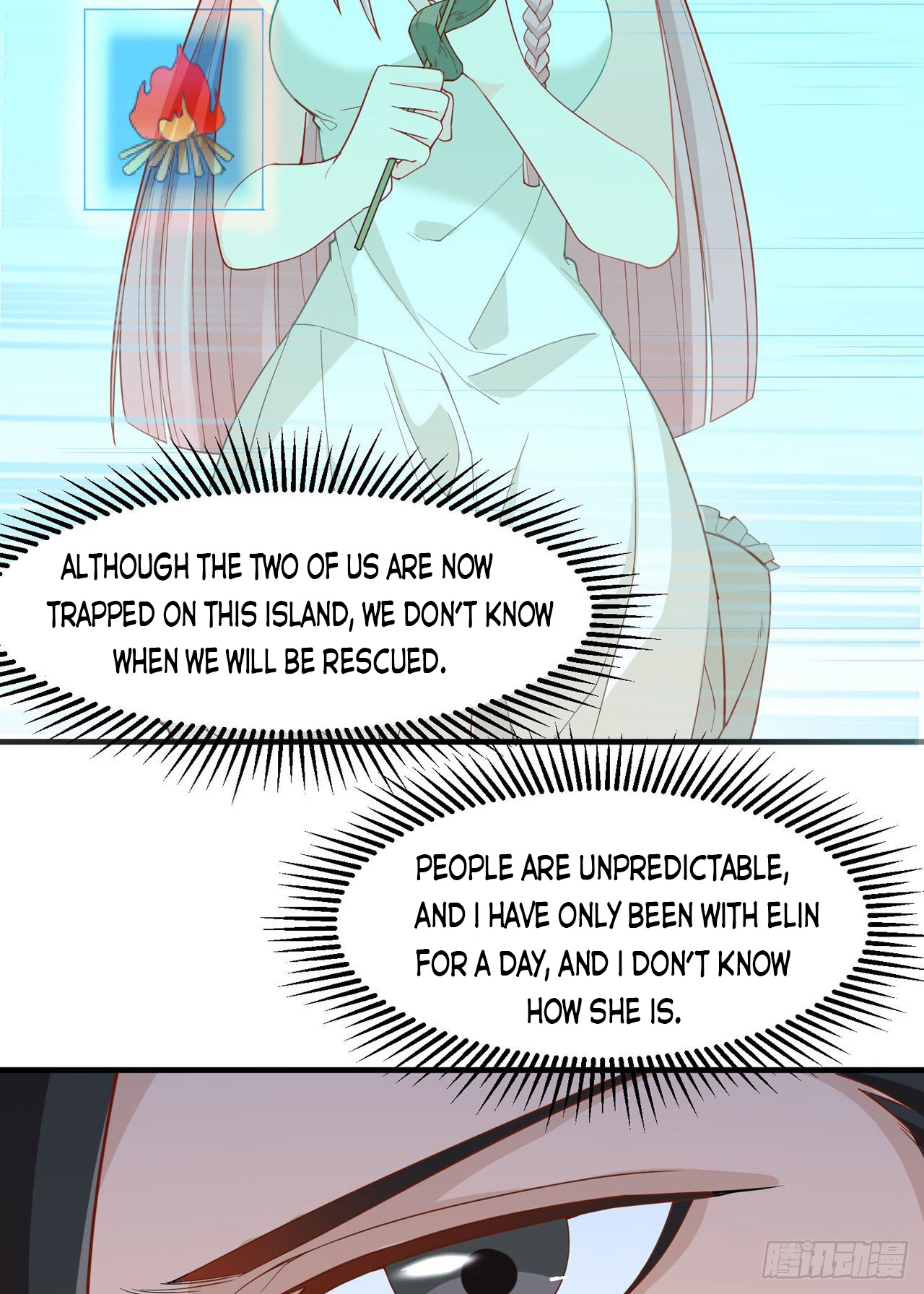 Survive on a deserted island with beautiful girls chapter 3 - page 20