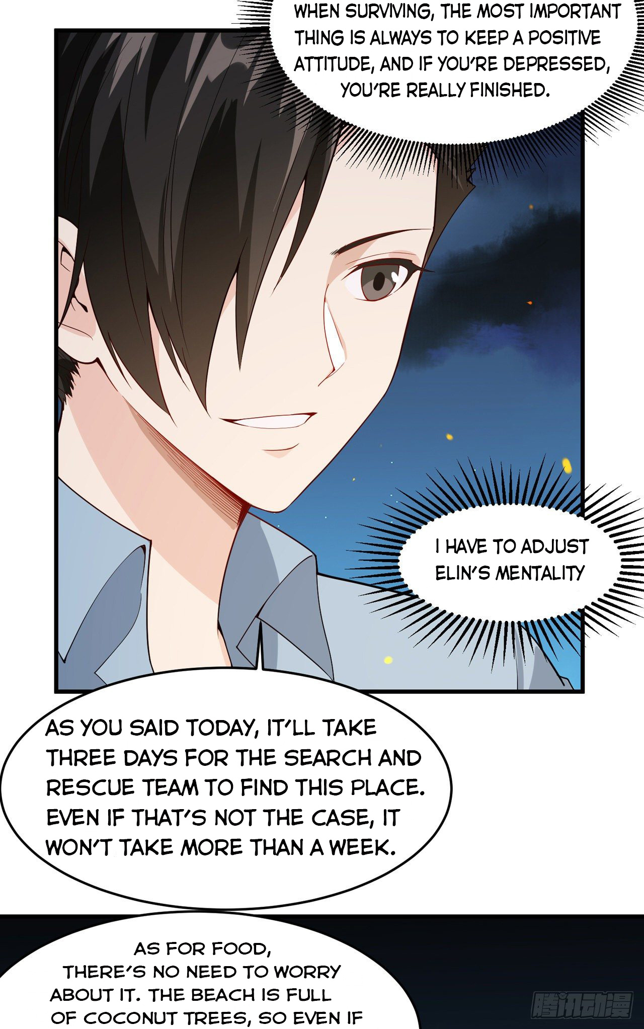 Survive on a deserted island with beautiful girls chapter 3 - page 4